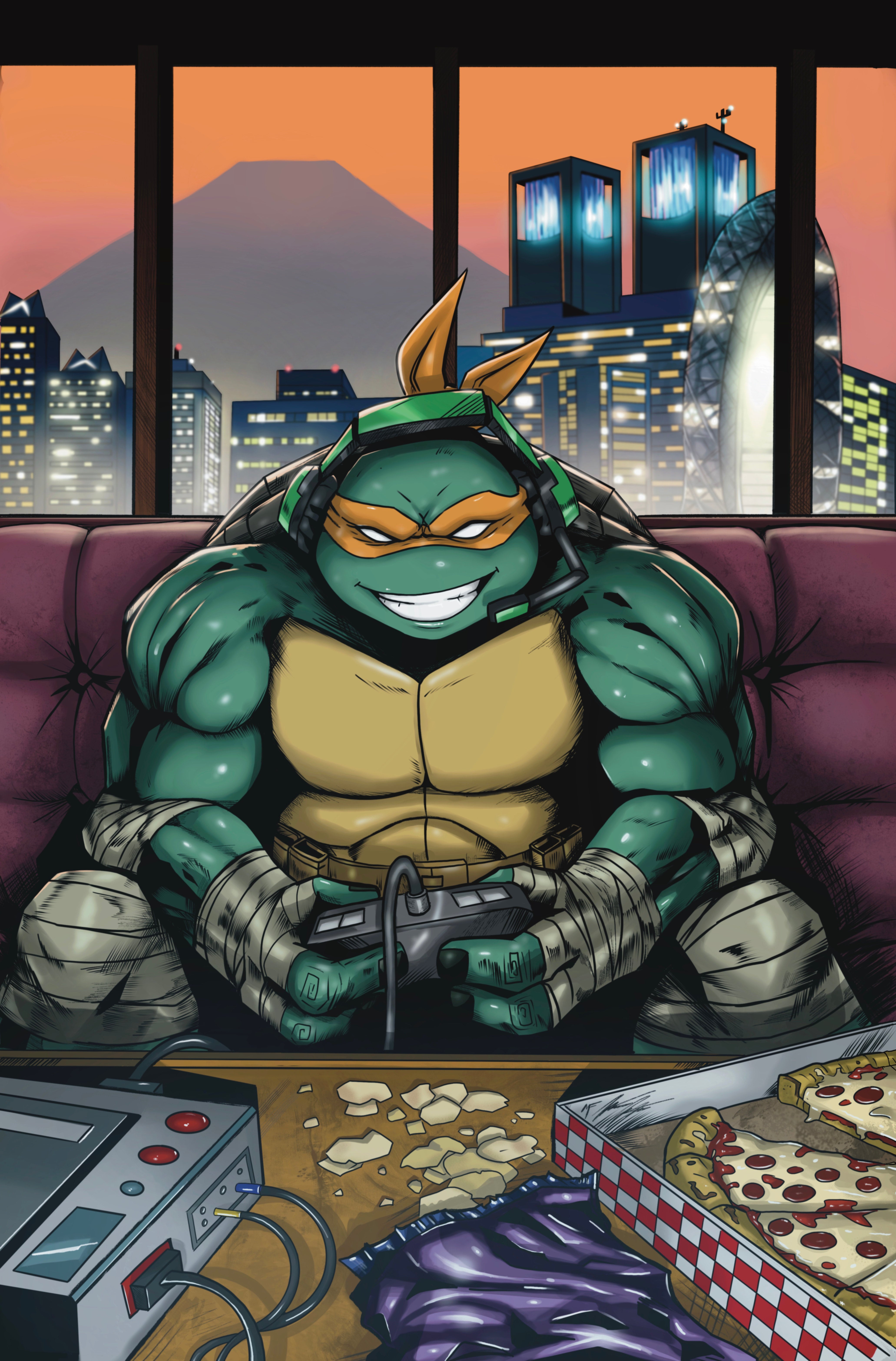 Toxic Avenger #1 and Teenage Mutant Ninja Turtles #2 by Matt Flint